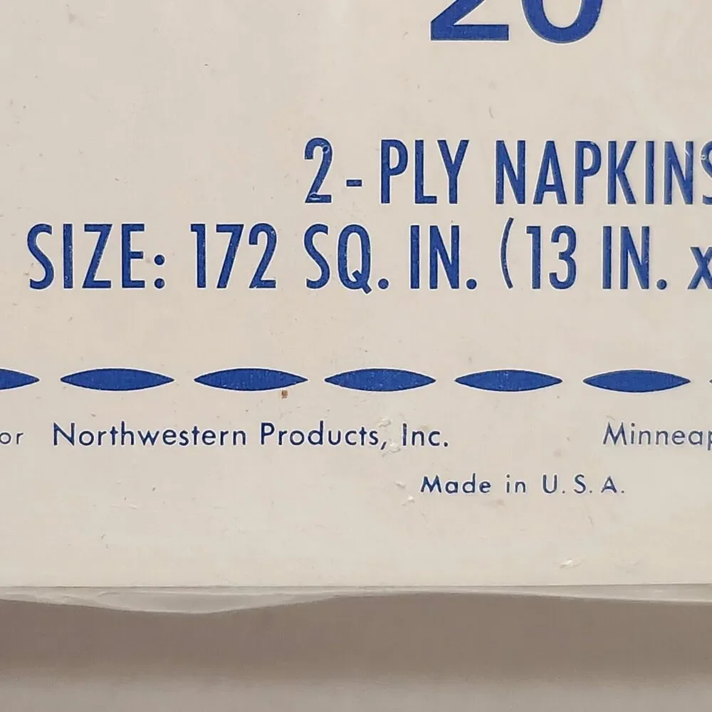 Vintage Paper Napkins‎ 20ct LET'S JUST PRAISE THE LORD Religious Easter